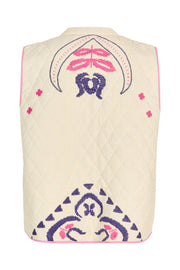 Lollys Laundry Cairo Vest - Cream