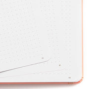 Yop & Tom Dotted Notebook - Charcoal Moon & Stars