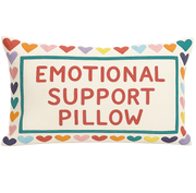 Rectangle Needlepoint Cushion - Emotional Support Pillow