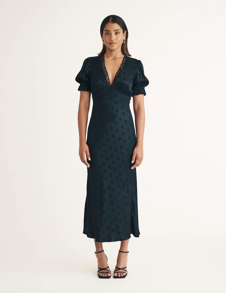 Nobody's Child Angela Jacquard Midi Dress