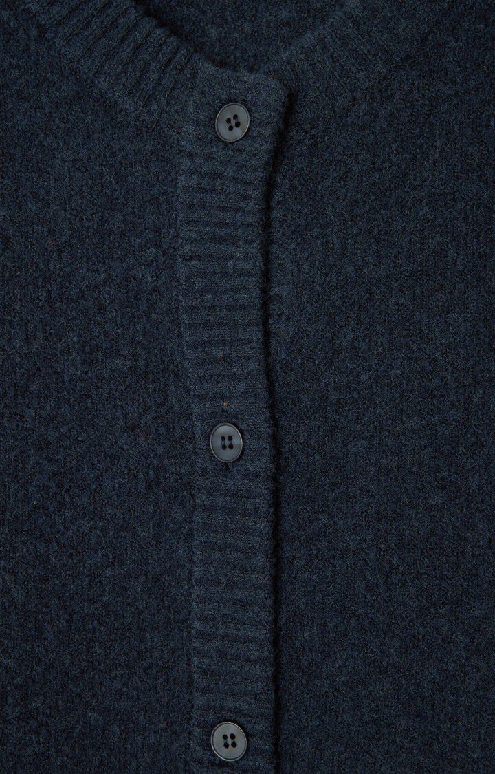 American Vintage Damsville Cardigan - Navy Black Melange