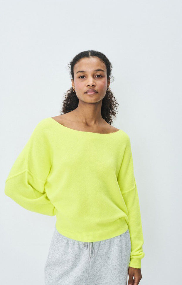 American Vintage Damsville Jumper - Fluo Yellow