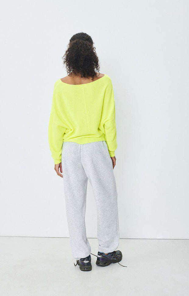 American Vintage Damsville Jumper - Fluo Yellow