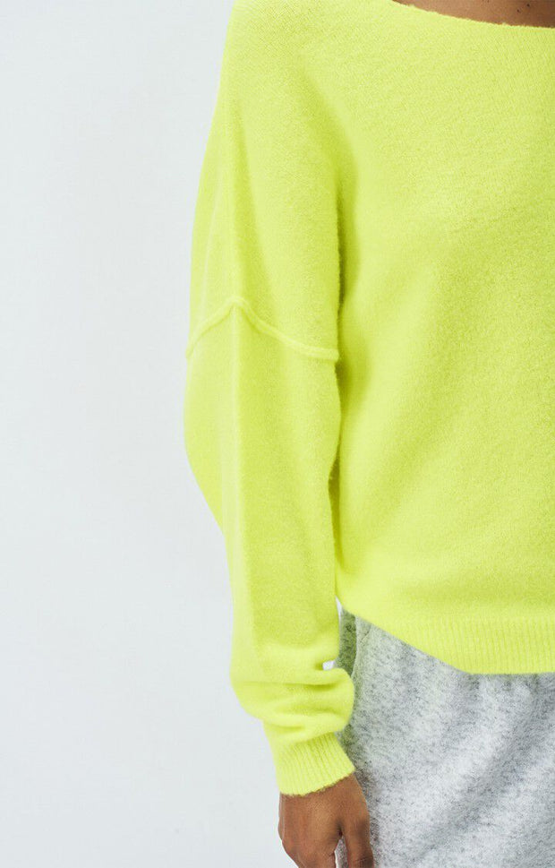 American Vintage Damsville Jumper - Fluo Yellow