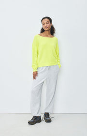 American Vintage Damsville Jumper - Fluo Yellow