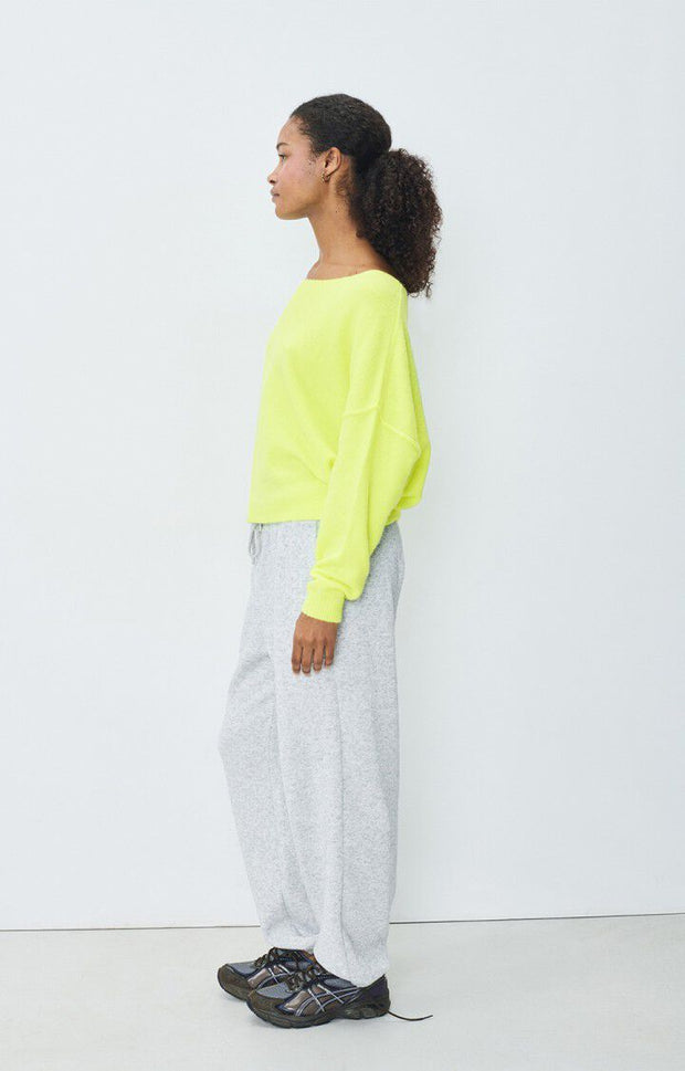 American Vintage Damsville Jumper - Fluo Yellow