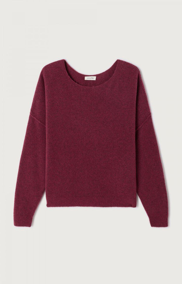 American Vintage Damsville Jumper - Grape Melange