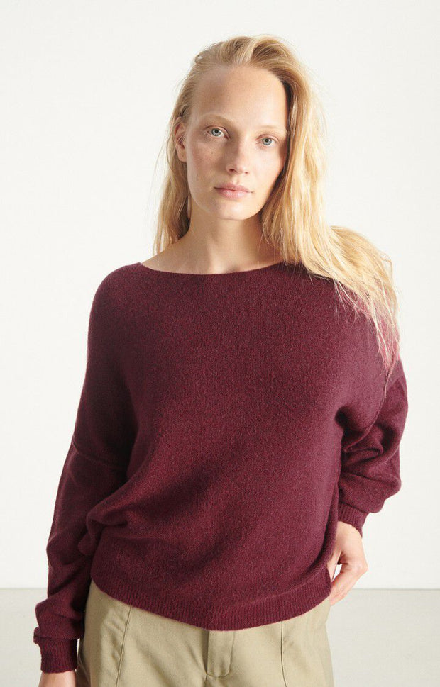 American Vintage Damsville Jumper - Grape Melange