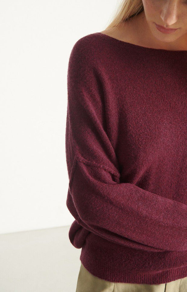 American Vintage Damsville Jumper - Grape Melange