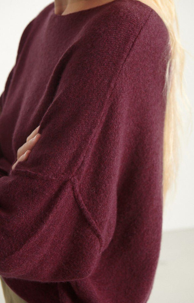 American Vintage Damsville Jumper - Grape Melange