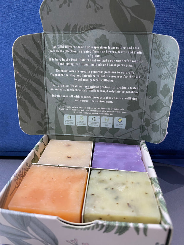 Wild Olive Botanical Soap Collection Set of 4