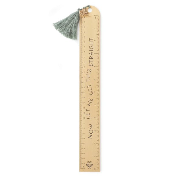 Gold Metal Ruler - Let Me Get This Straight