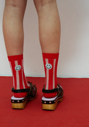 Dr Bloom Pirulo Socks - Red