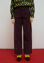 Dr Bloom Destiny Trousers - Aubergine