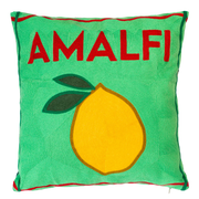 Square Needlepoint Cushion - Amalfi