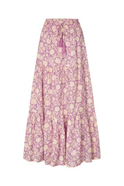 Lollys Laundry Diamond Maxi Skirt - Flower Print