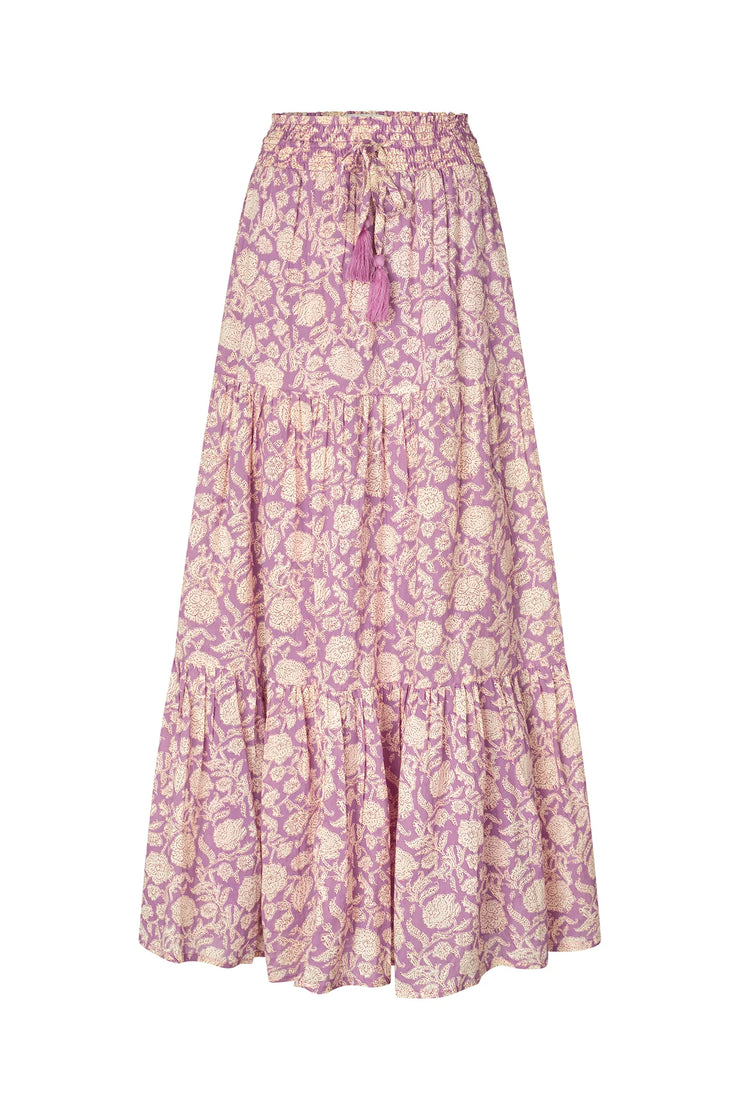 Lollys Laundry Diamond Maxi Skirt - Flower Print