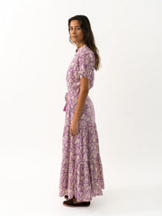 Lollys Laundry Diamond Maxi Skirt - Flower Print
