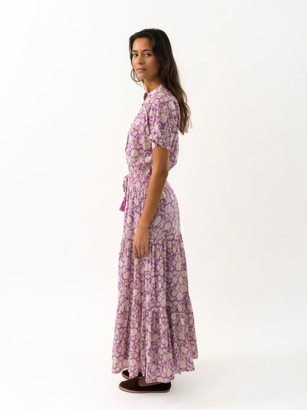 Lollys Laundry Diamond Maxi Skirt - Flower Print