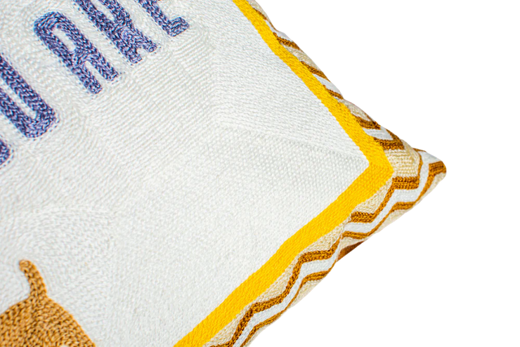 Rectangle Needlepoint Cushion - Be The Person...