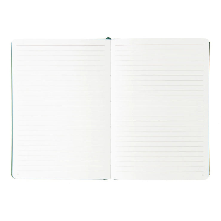 Yop & Tom Lined Notebook - Charcoal Bee