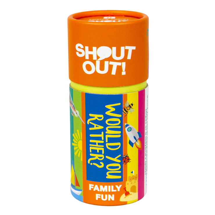 Would You Rather Family Shout Out Game