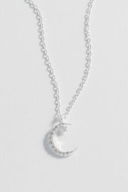 Moon & Star Necklace