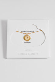 Gold Full Sunburst Necklace - Daydream Believer