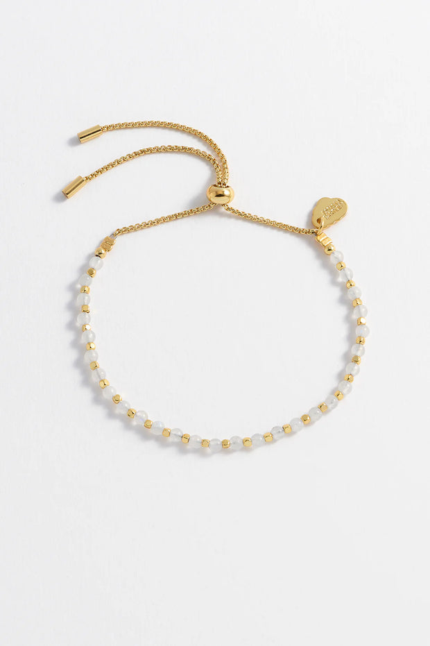 Moonstone Gemstone Amelia Bracelet
