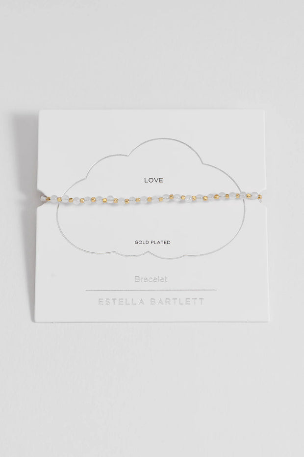 Moonstone Gemstone Amelia Bracelet