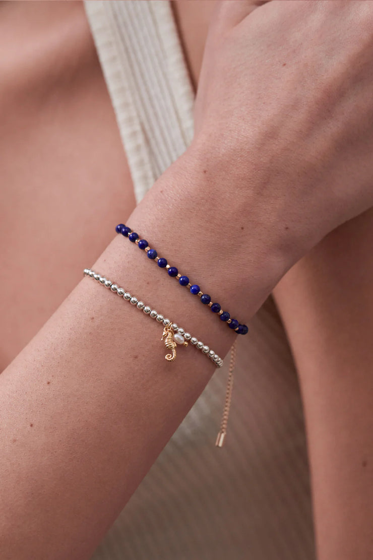 Wellness Amelia Bracelet - Lapis Lazuli Wisdom
