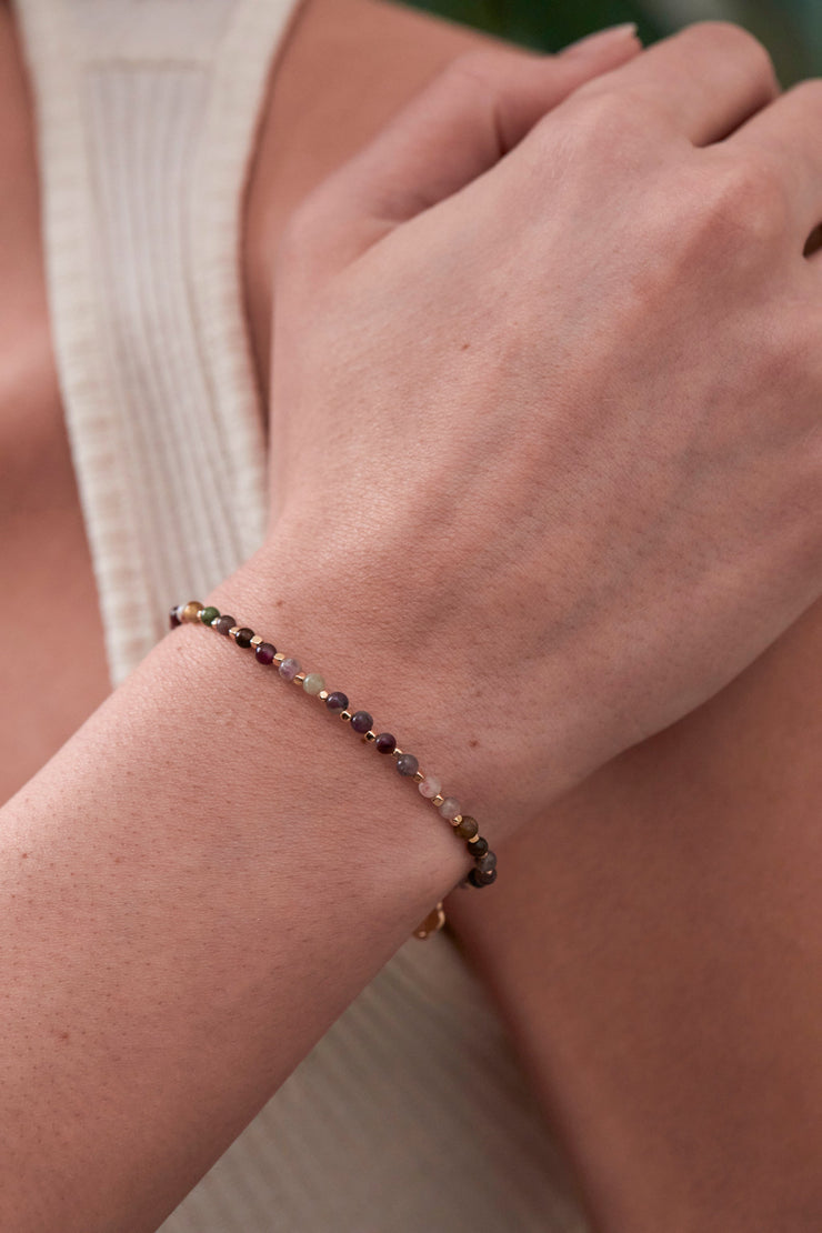Wellness Amelia Bracelet - Tourmaline Strength