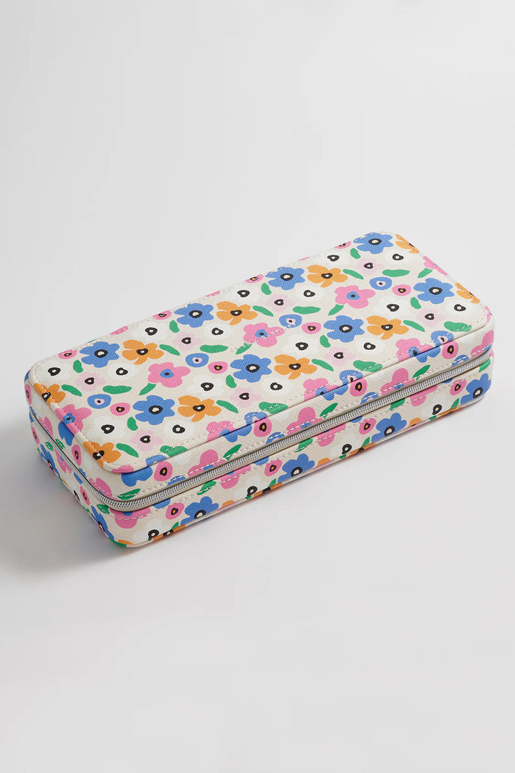 Sleek Jewellery Box - Floral