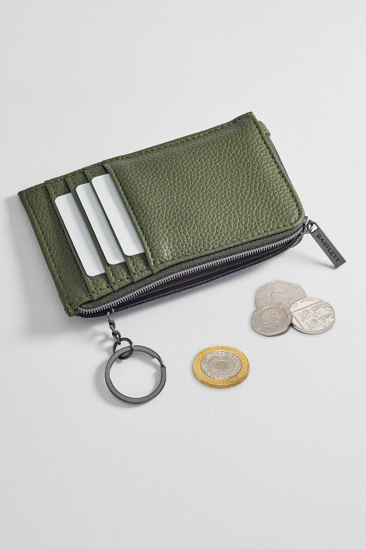 Bartlett Leather Zipped Card Holders