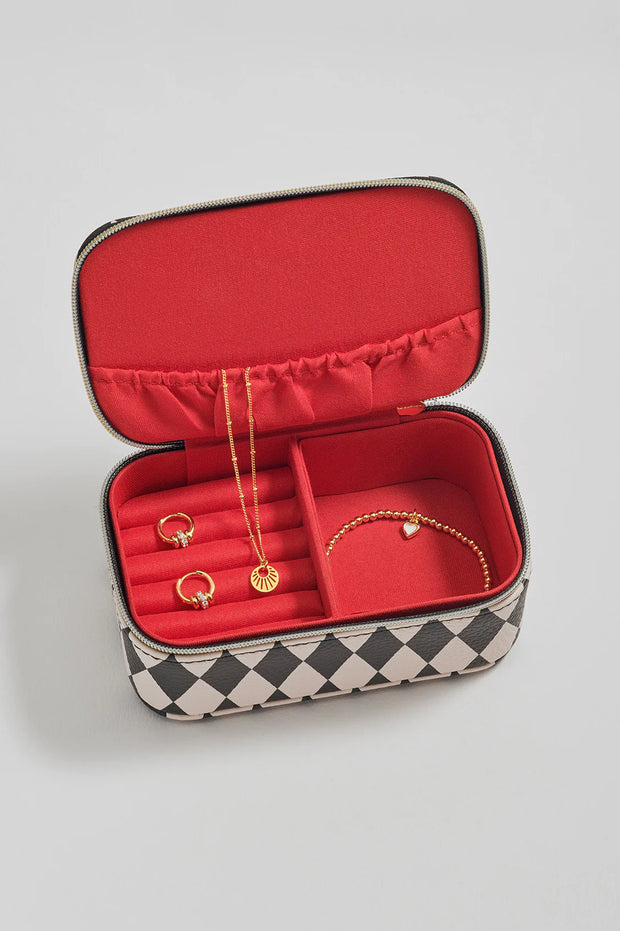 Mini Jewellery Box - Harlequin