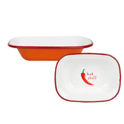 Hot Stuff Chilli Enamel Baking Dish