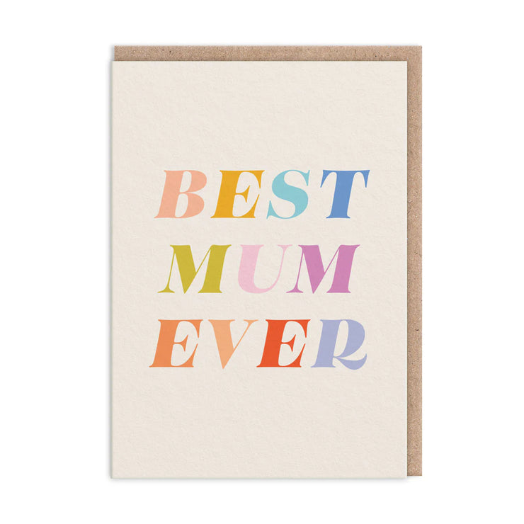 Best Mum Ever Card