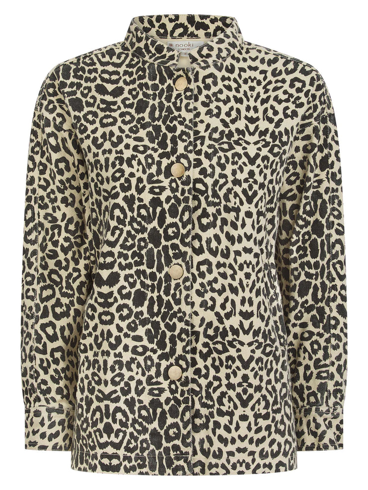 Nooki Design Elliot Leopard Jacket
