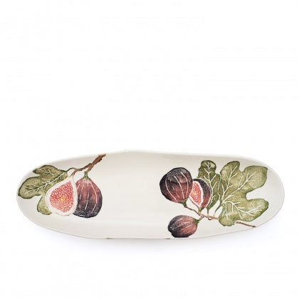 BlissHome Oval Shallow Platter - Fig