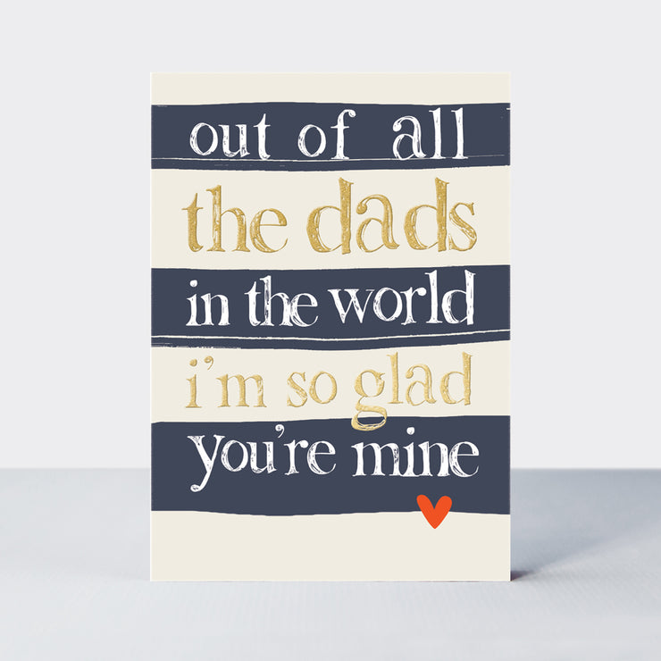 So Glad You're Mine Father's Day Card