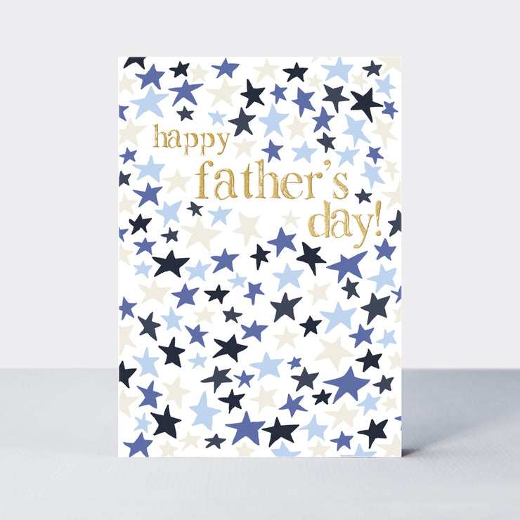 Happy Father's Day Stars Card