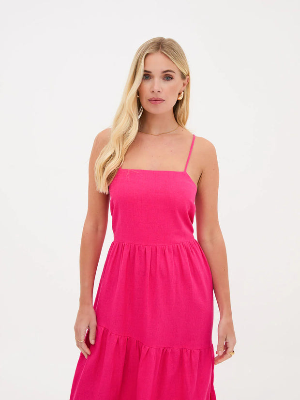Fika Blossom Dress In Pink