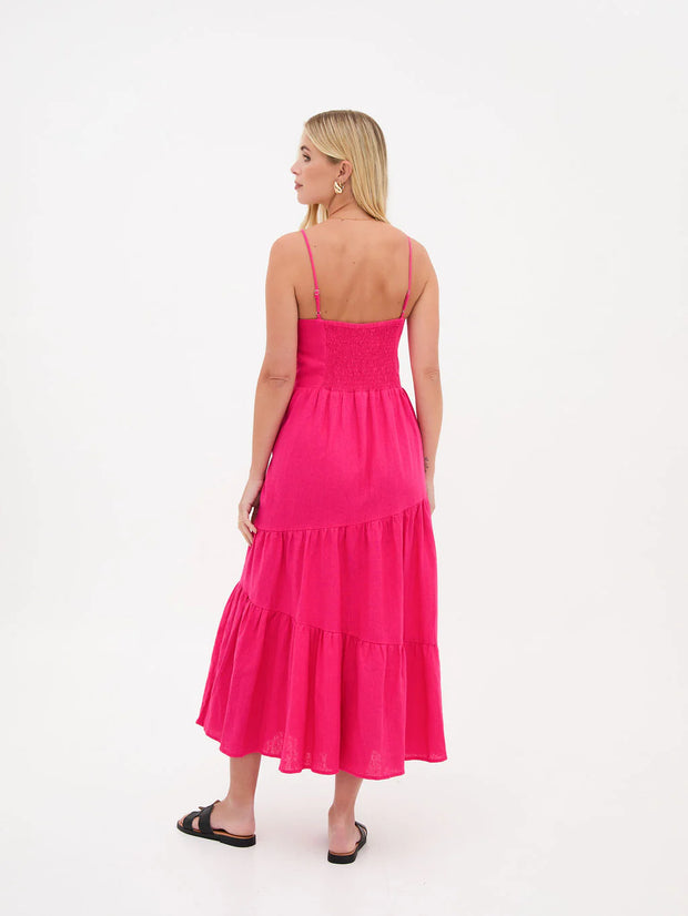Fika Blossom Dress In Pink
