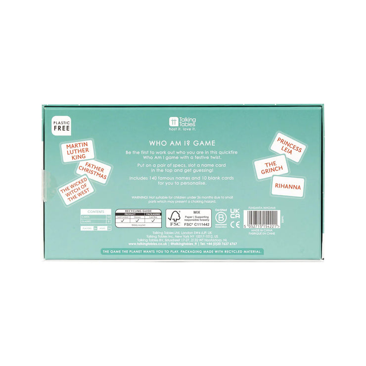 Fun Guy Santa Who Am I Game?