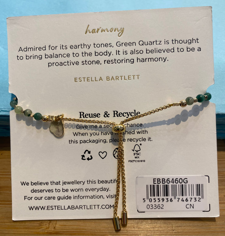 Wellness Amelia Bracelet - Green Quartz Harmony