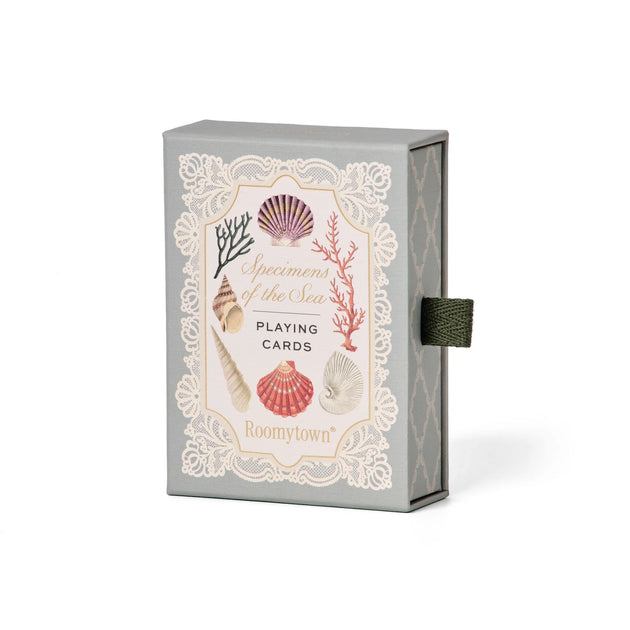 Roomytown Playing Cards - Specimens of the Sea – Rose & Lyons