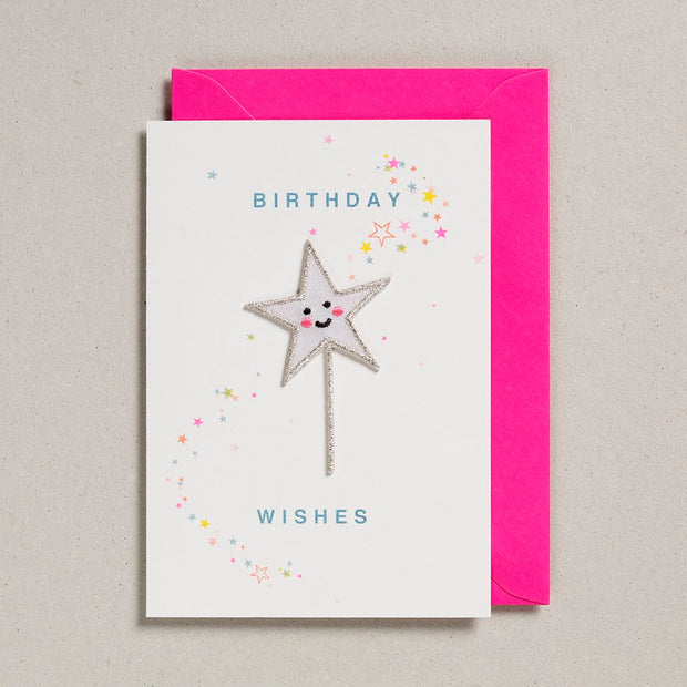 Petra Boase Birthday Wishes Star Wand Card