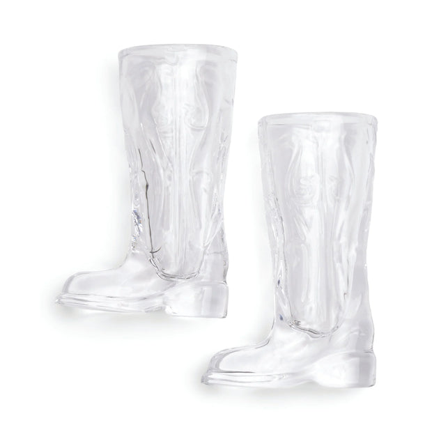 Gentlemen's Hardware Cowboy Boot Shot Glasses - Set of 2