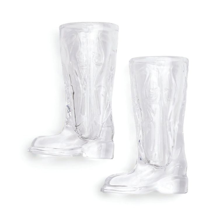 Gentlemen's Hardware Cowboy Boot Shot Glasses - Set of 2