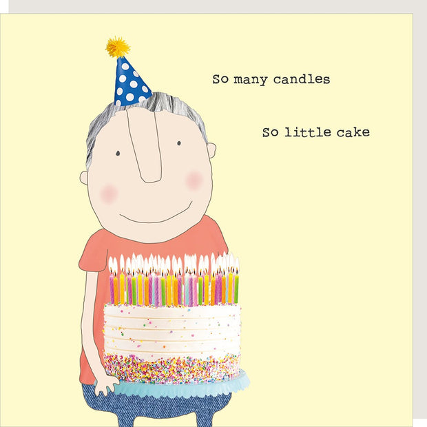 Rosie Made A Thing So Many Candles Card